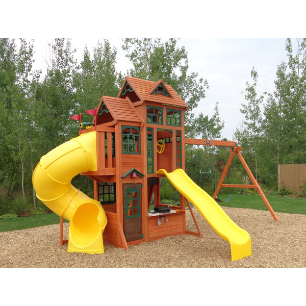 Cedar summit adventure store ridge playset